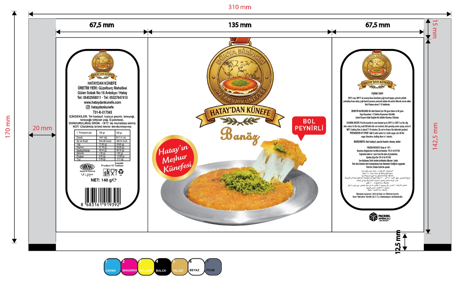 Meşhur Hatay Künefesi - Hatay Künefesinin Gerçek Temsilcisi